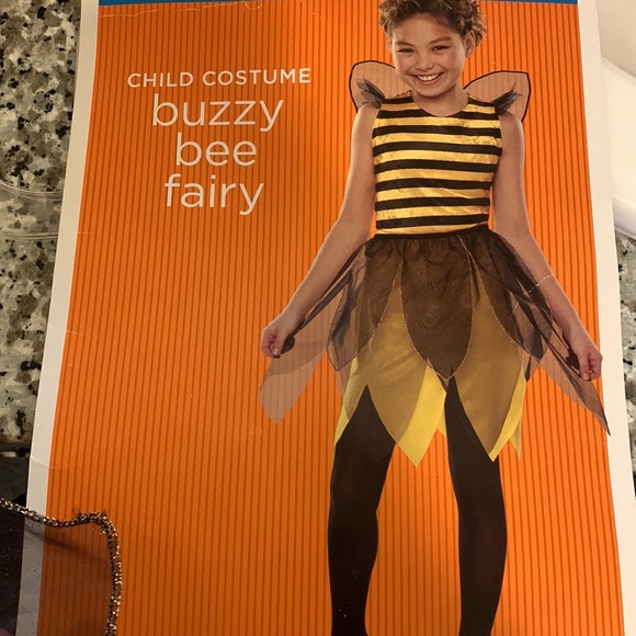 Girls Buzzy Bee Fairy costume 🎃 - Picture 4 of 11